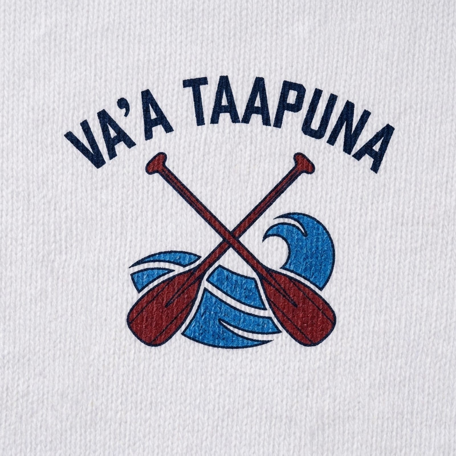 T-shirt coton, gros plan sur le marquage
