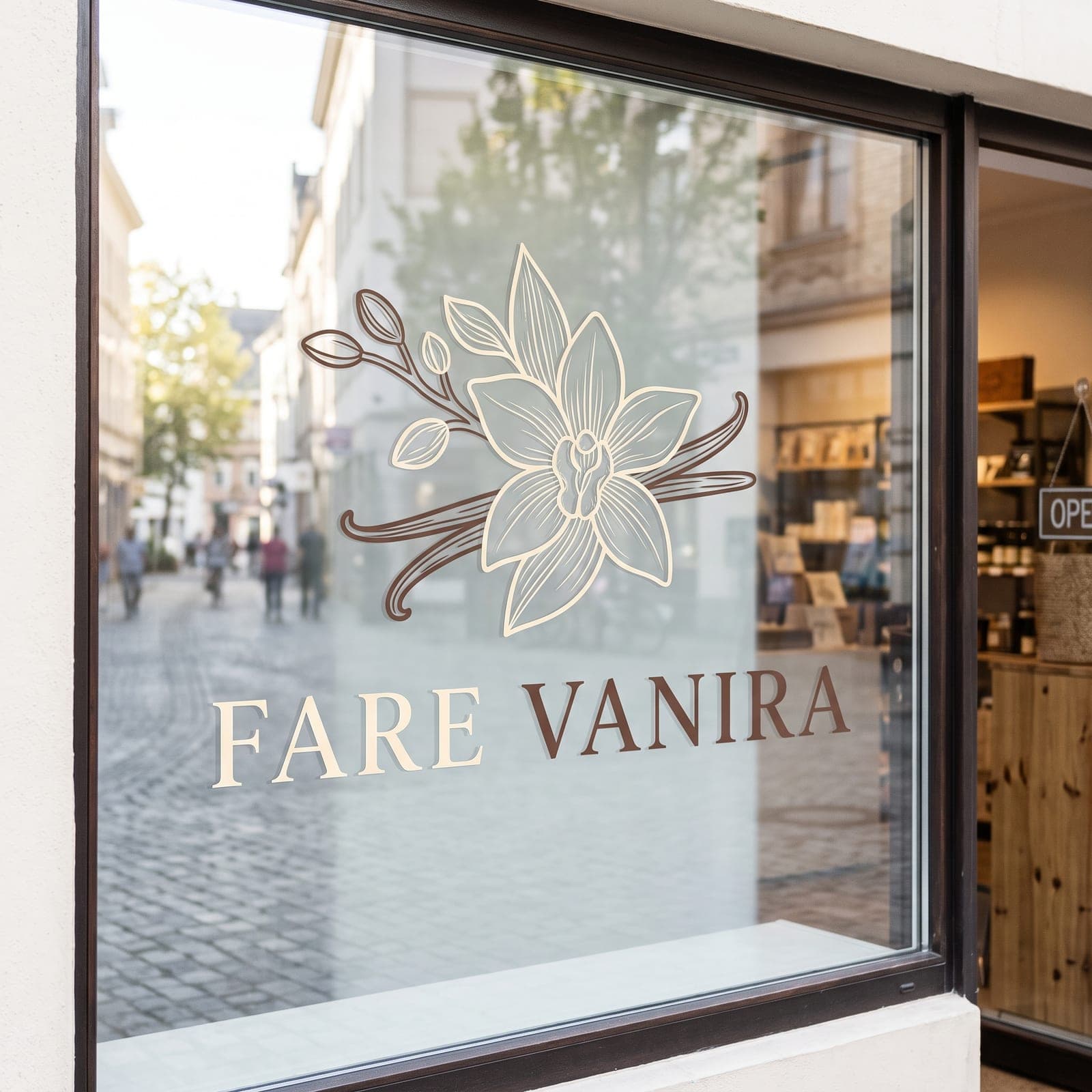 Adhésif vitrine et enseigne, vue principale