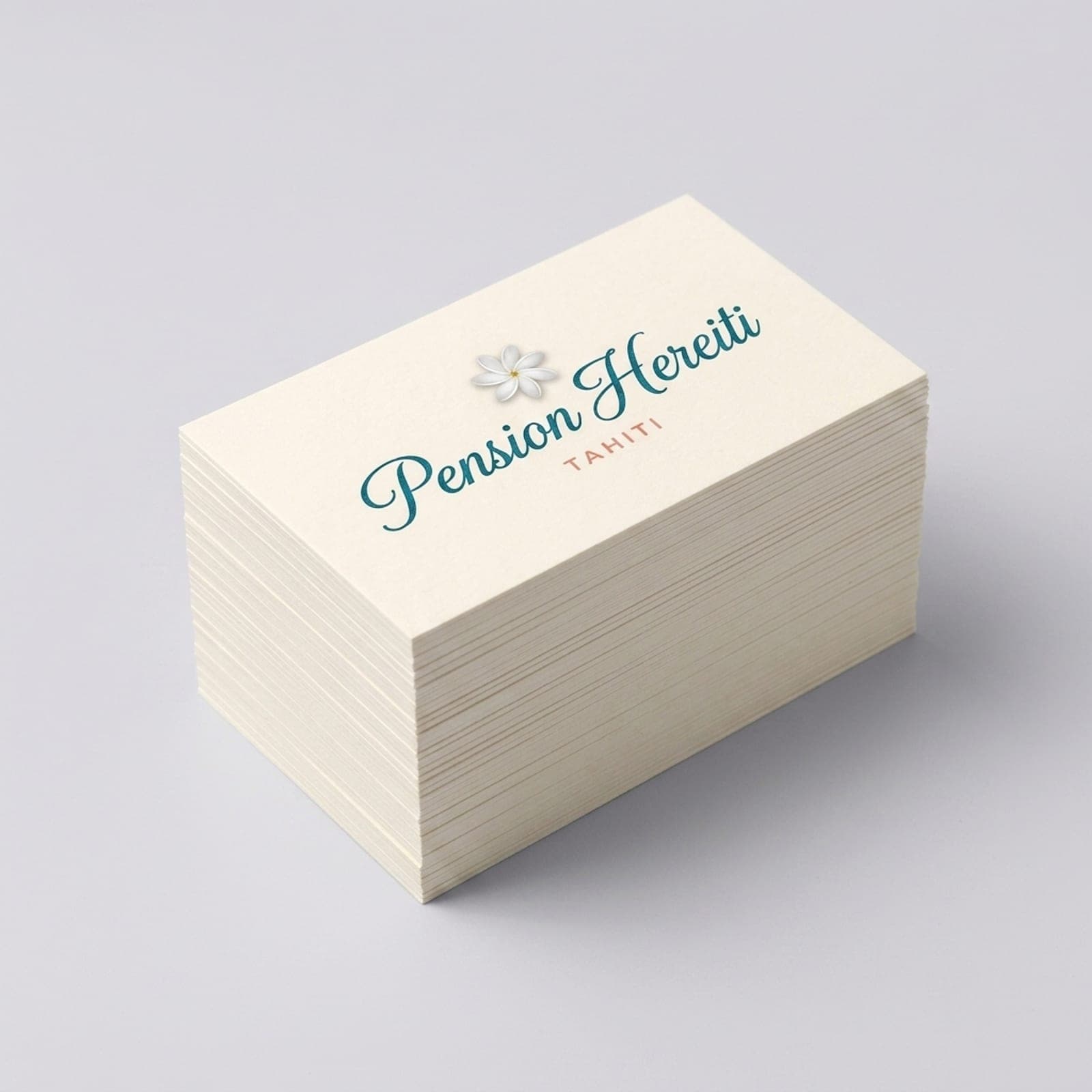 Cartes de visite, vue de trois quarts