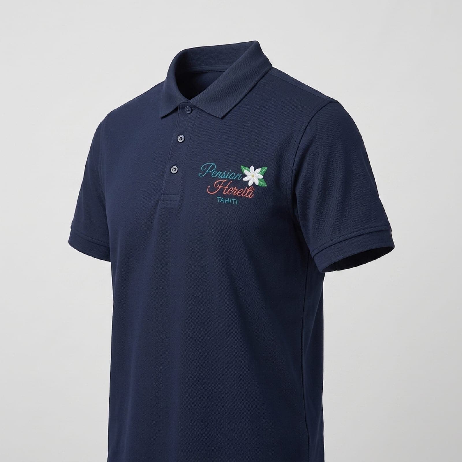 Polo, vue de trois quarts