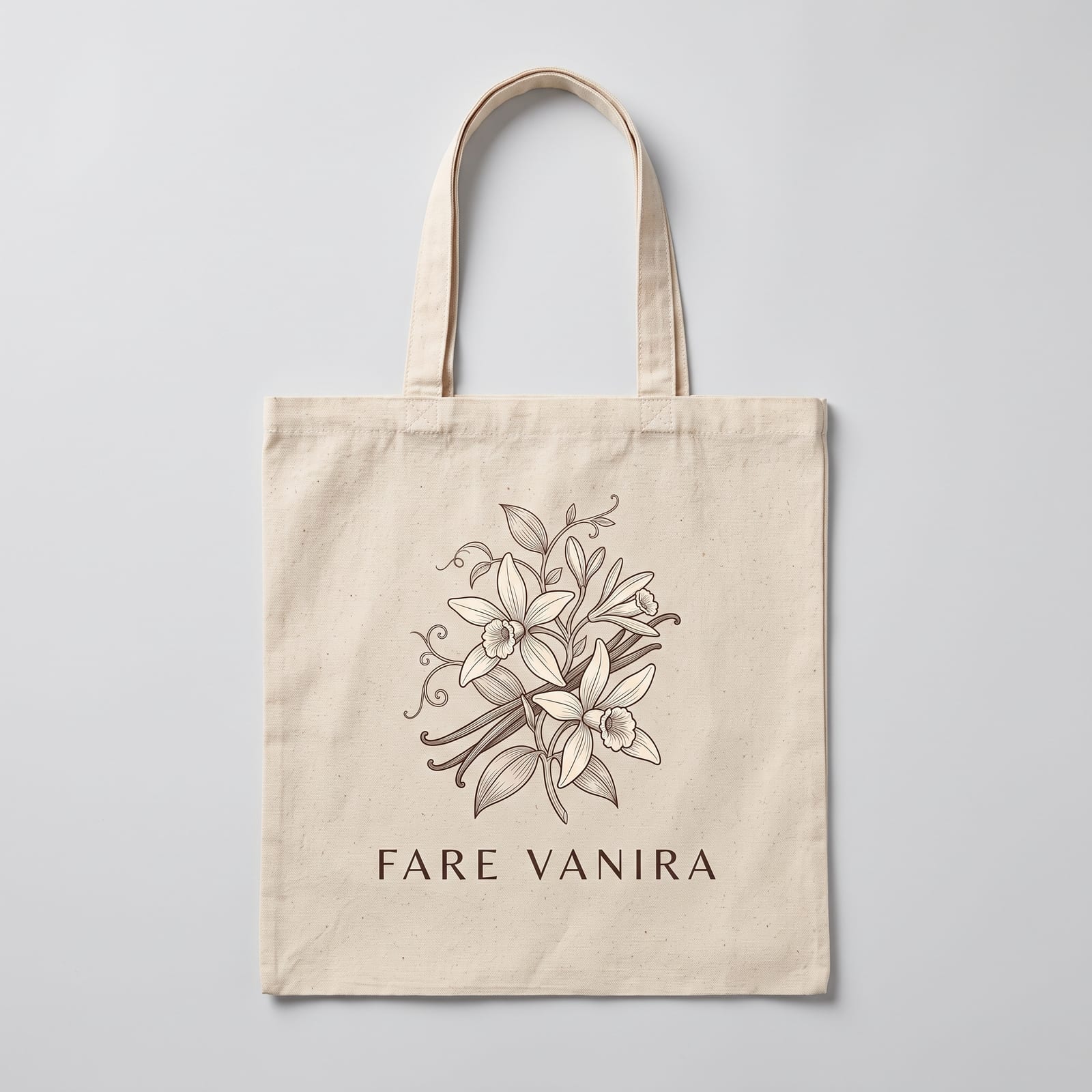 Tote bag, coloris écru